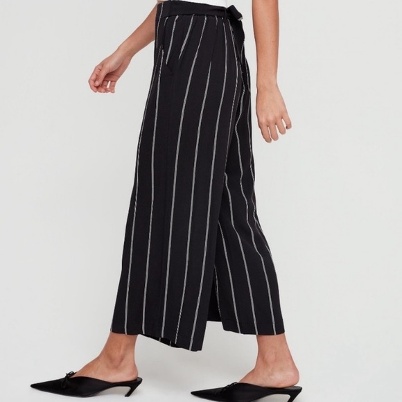 Aritzia Wilfred Faun Pant Pants Grey and White - Size XS - Picture 2 of 14